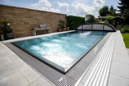Pool Expert Edelstahlschwimmbecken 3×6×1,34 m