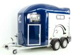 Cheval Liberte Pferdeanhänger GOLD 3 | Premium | Pullman 2 | Sattelkammer | blau-Neu – Bild 5