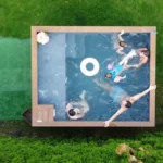 Container-Spa-Pool 3,0 × 3,0 m, Whirlpool, Komfortpaket
