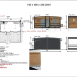Möblierter Containerbungalow mit neuem Gartenchalet 6×4,8m – Bild 3