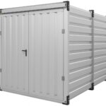 3m Lagercontainer mit Antikondensat und Doppeltür