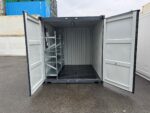 10 Fuß Lagercontainer mit Schwerlastregalen + Strompaket – Bild 8