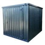 Container Werkzeugcontainer 3×2 m FOCO – Einzeltür, Galvanisiert, Selbstmontage