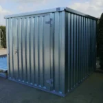 Container Werkzeugcontainer 3×2 m FOCO – Einzeltür, Galvanisiert, Selbstmontage – Bild 3