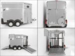 Ifor Williams Pferdeanhänger HB511|Silber|Frontausstieg-Neu – Bild 14