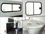 Cheval Liberte Pferdeanhänger GOLD 3 | Premium | Pullman 2 | Sattelkammer | weiß-Neu – Bild 10