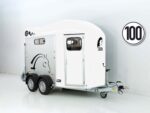 Cheval Liberte Pferdeanhänger GOLD 3 | Premium | Pullman 2 | Sattelkammer | weiß-Neu
