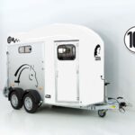 Cheval Liberte Pferdeanhänger GOLD 3 | Premium | Pullman 2 | Sattelkammer | weiß-Neu