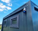 WC Sanitärcontainer mit Doppelkabine – für Mann und Frau – Anthrazit (RAL 7016) – Bild 3