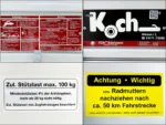 Anhänger „CROSSLINE“ 150×300 cm 2600 kg | Höhe 60 cm | Aluboden | Typ 7.26-Neu – Bild 16