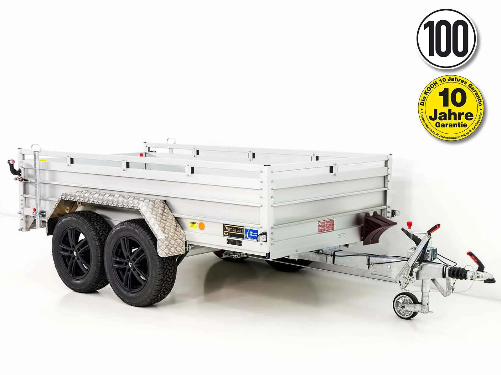 6-tam-2 Anhänger „CROSSLINE“ 150×300 cm 2600 kg | Höhe 60 cm | Aluboden | Typ 7.26-Neu – Bild 1