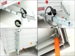 Deckelanhänger 150x300cm Höhe: 95cm 750kg | Typ U7 | Seitentür-Neu – Bild 5