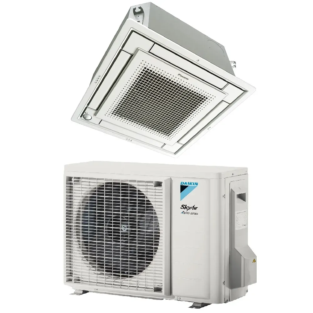 daikin-mono-split-21000-btu-ffa60a9-rzag60b-klimaanlagen-60-kw-4-vie-ffa-a-sky-air-alpha-a-a-kassette Daikin Mono Split 21000 Btu FFA60A9 RZAG60B Klimaanlagen 6.0 kW 4 vie FFA-A Sky Air Alpha A+ A+ Kassette – Bild 1