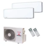 Mitsubishi Heavy Klimaanlage SRK-ZS-WF Wandgerät Multisplit Set mit 2 Innengeräten mehrfarbig – Bild 8