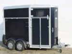 Ifor Williams Pferdeanhänger HB506| Frontausstieg | Klappenkombi| Schwarz-Neu – Bild 9