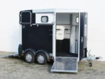 Ifor Williams Pferdeanhänger HB506| Frontausstieg | Klappenkombi| Schwarz-Neu – Bild 8