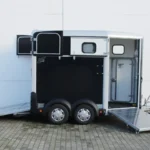 Ifor Williams Pferdeanhänger HB506| Frontausstieg | Klappenkombi| Schwarz-Neu
