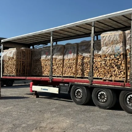 LKW-Ladung Birkenholz (48 RM) – 25-cm-Scheite – Profi-Paket